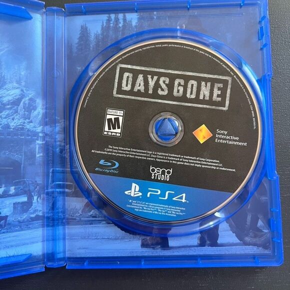 Days Gone Sony PlayStation 4 PS4 Action-Adventure Game Disc & Case - Picture 3 of 3